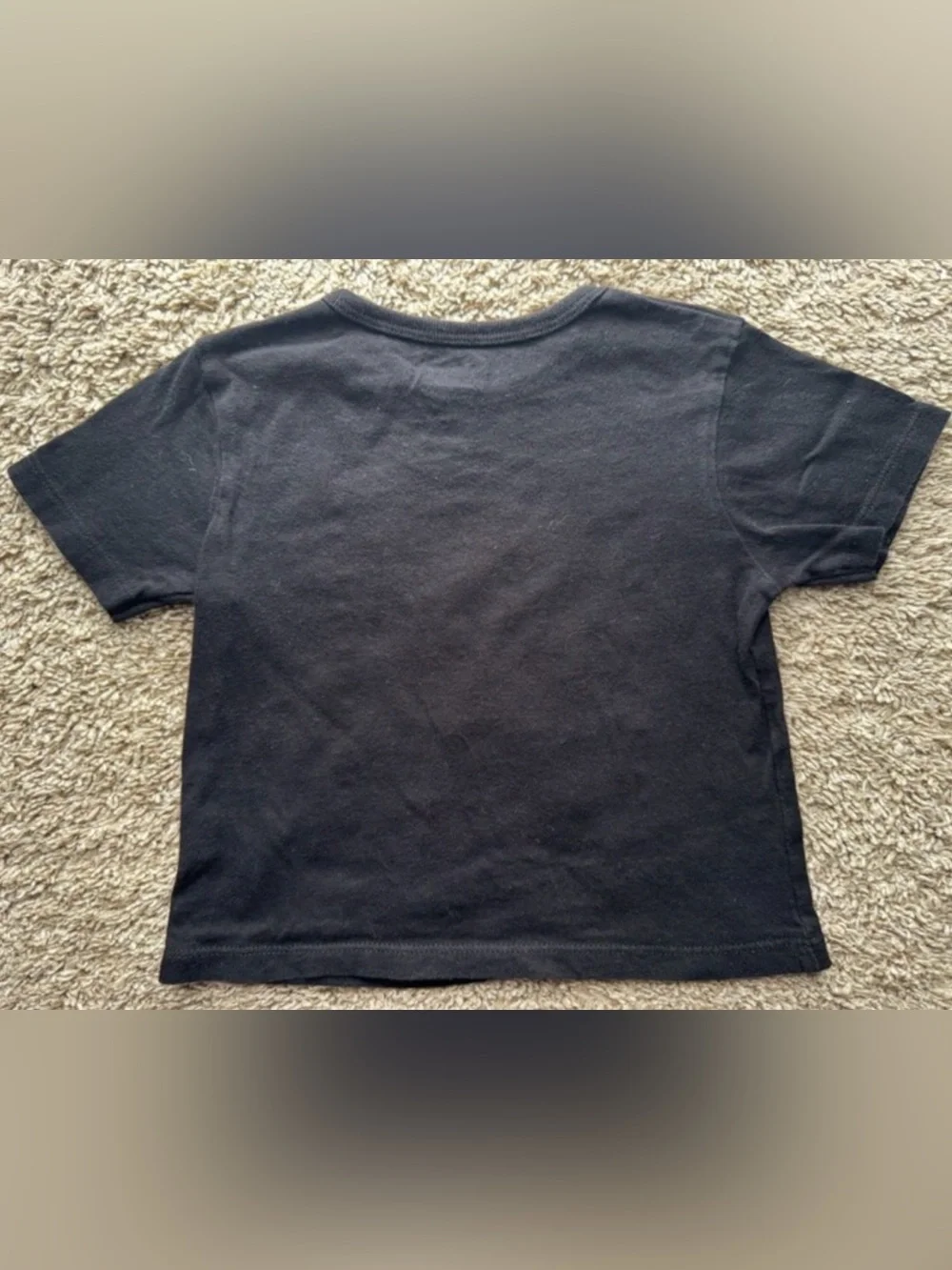 The Children’s Place Raised By An Awesome Mama Graphic Tee 12-18M Black